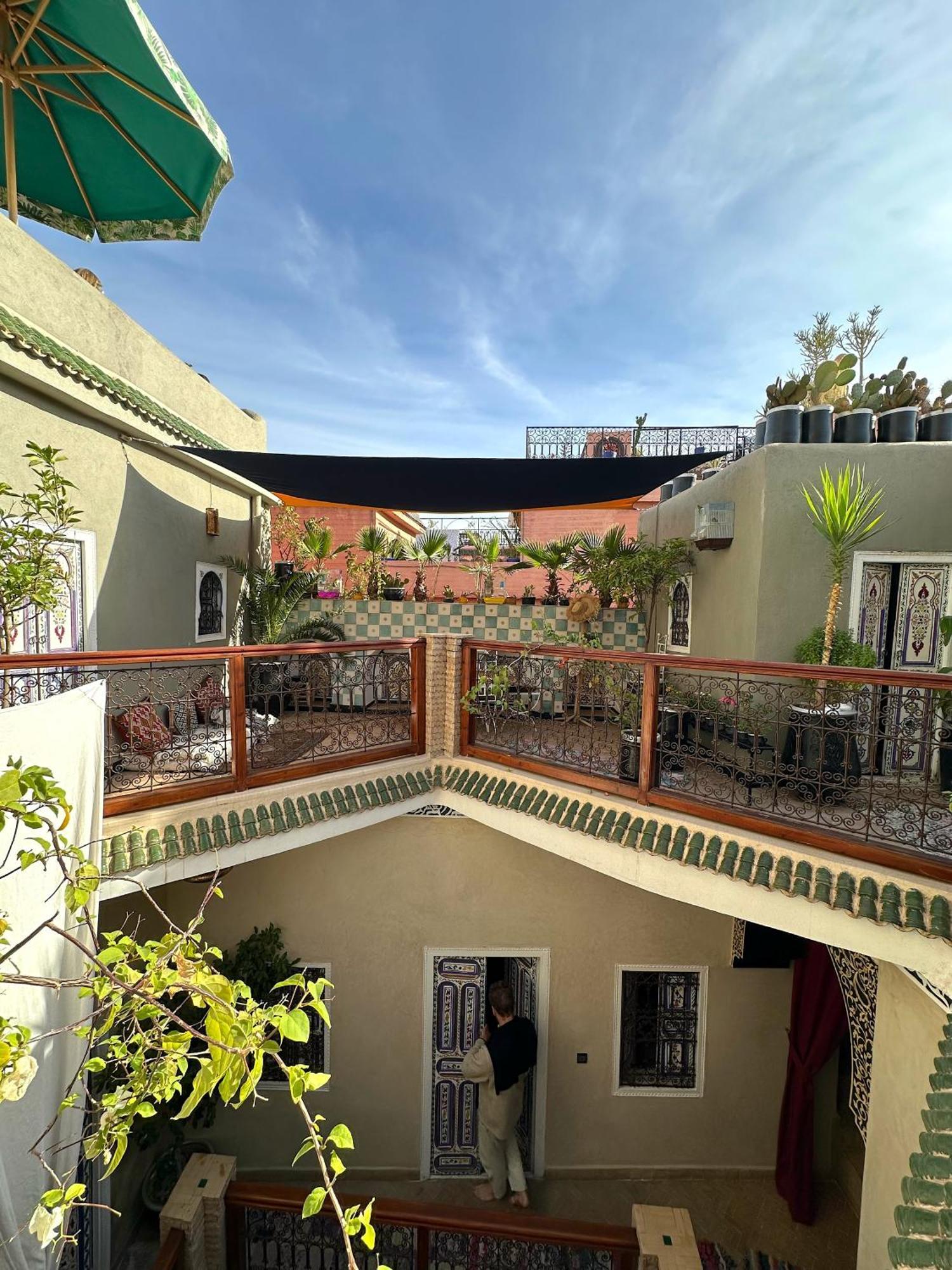 Riad Hna Ben Saleh マラケシュ エクステリア 写真